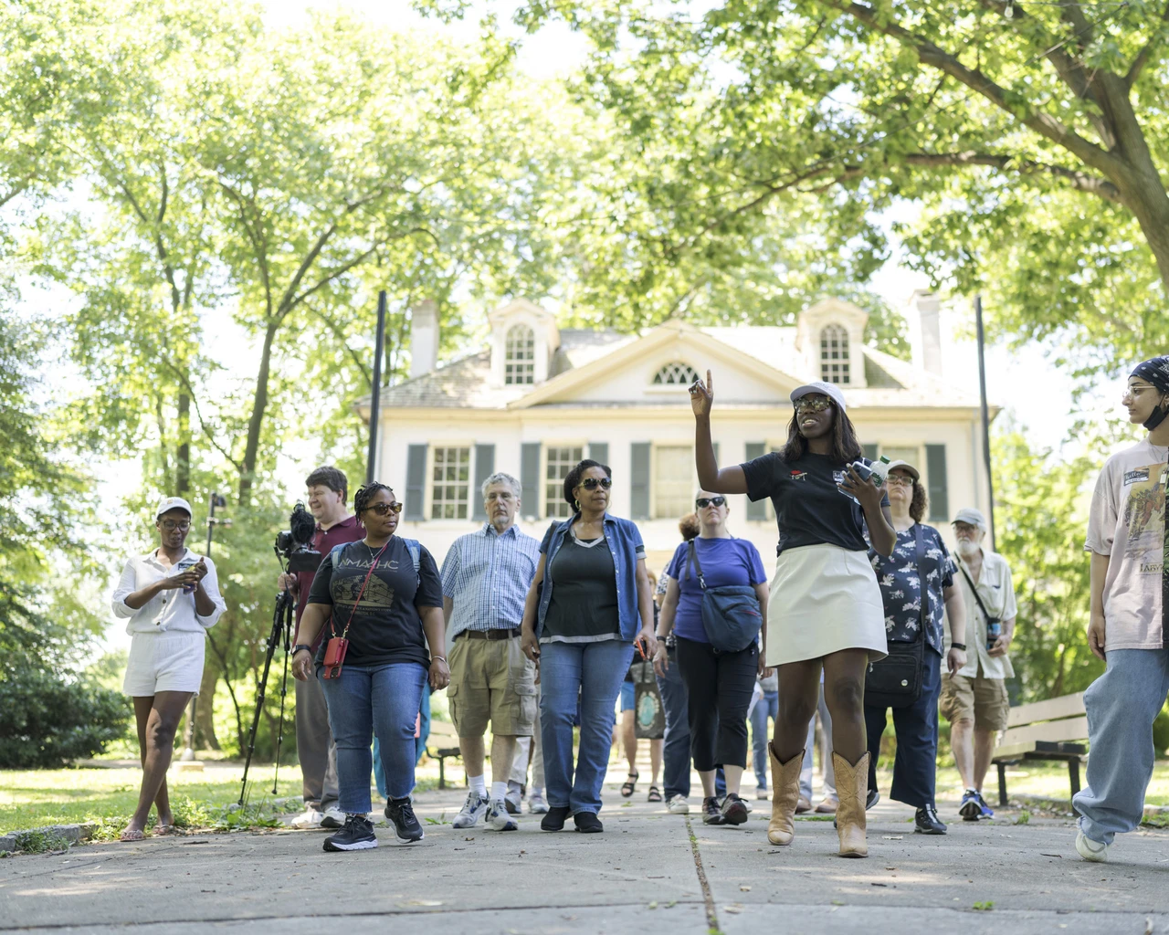 Historic Germantown, Black Lives in Germantown Tour at the Black Writers Museum, Vernon Park. Photo by John Faller.