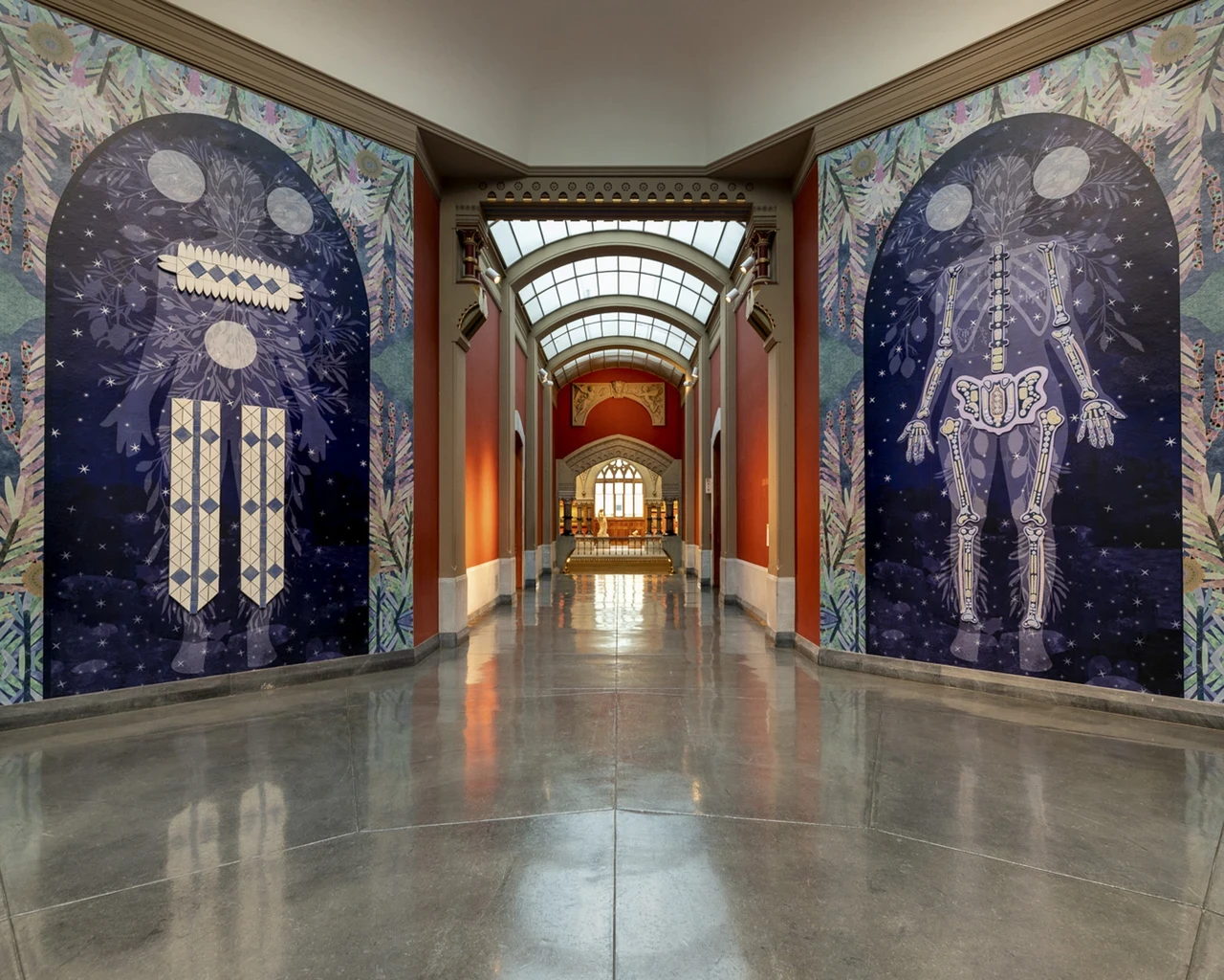 Rising Sun: Artists in an Uncertain America at the Pennsylvania Academy of the Fine Arts,&nbsp;2023. PAFA received a 2024 Evolving Futures grant to develop a building plan for an “arts hub.” Photo by Adrian Cubillas.
