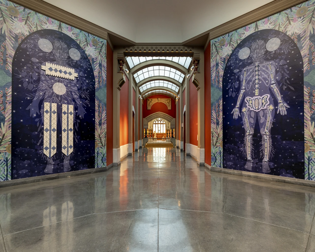 Pennsylvania Academy of the Fine Arts, Rising Sun: Artists in an Uncertain America, 2023, installation view. Photo by Adrian Cubillas.