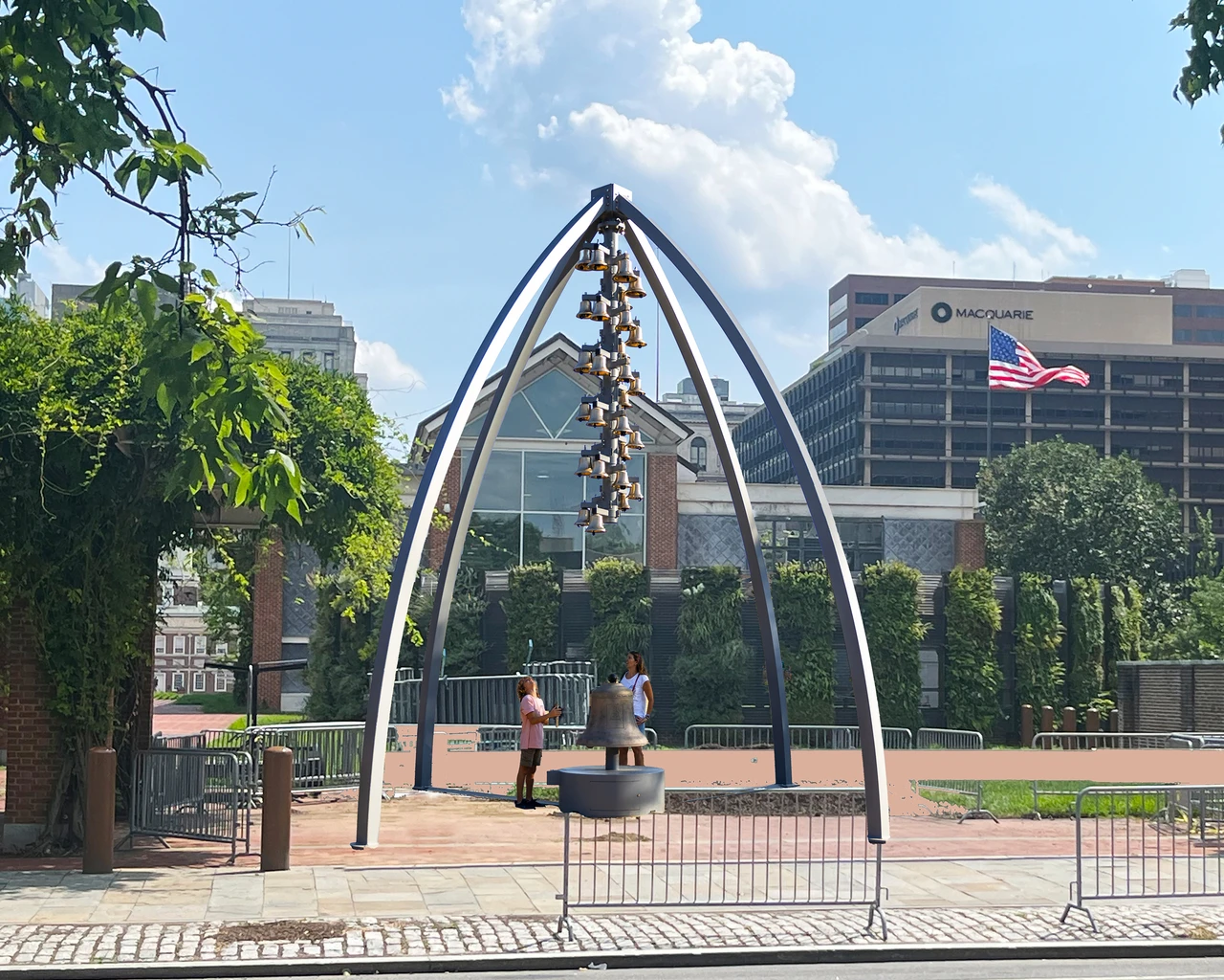 Association for Public Art, Let Freedom Ring digital rendering. Image courtesy of Paul Ramírez Jonas.&nbsp;