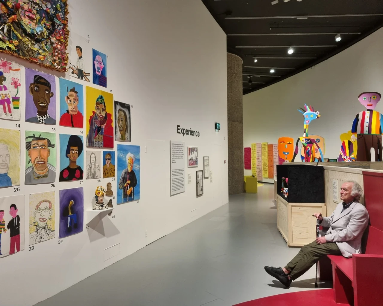 differently various, installation view, 2023, Barbican Center, London, UK. Photo by Leon Foggit.