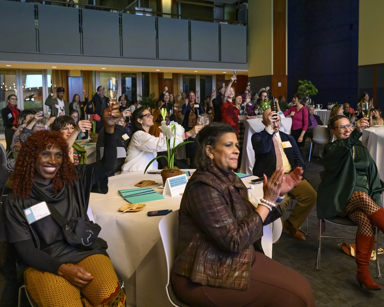 The Pew Center for Arts & Heritage 2024 Grantee Celebration, Science History Institute, Philadelphia, PA. Photo by Constance Mensh.