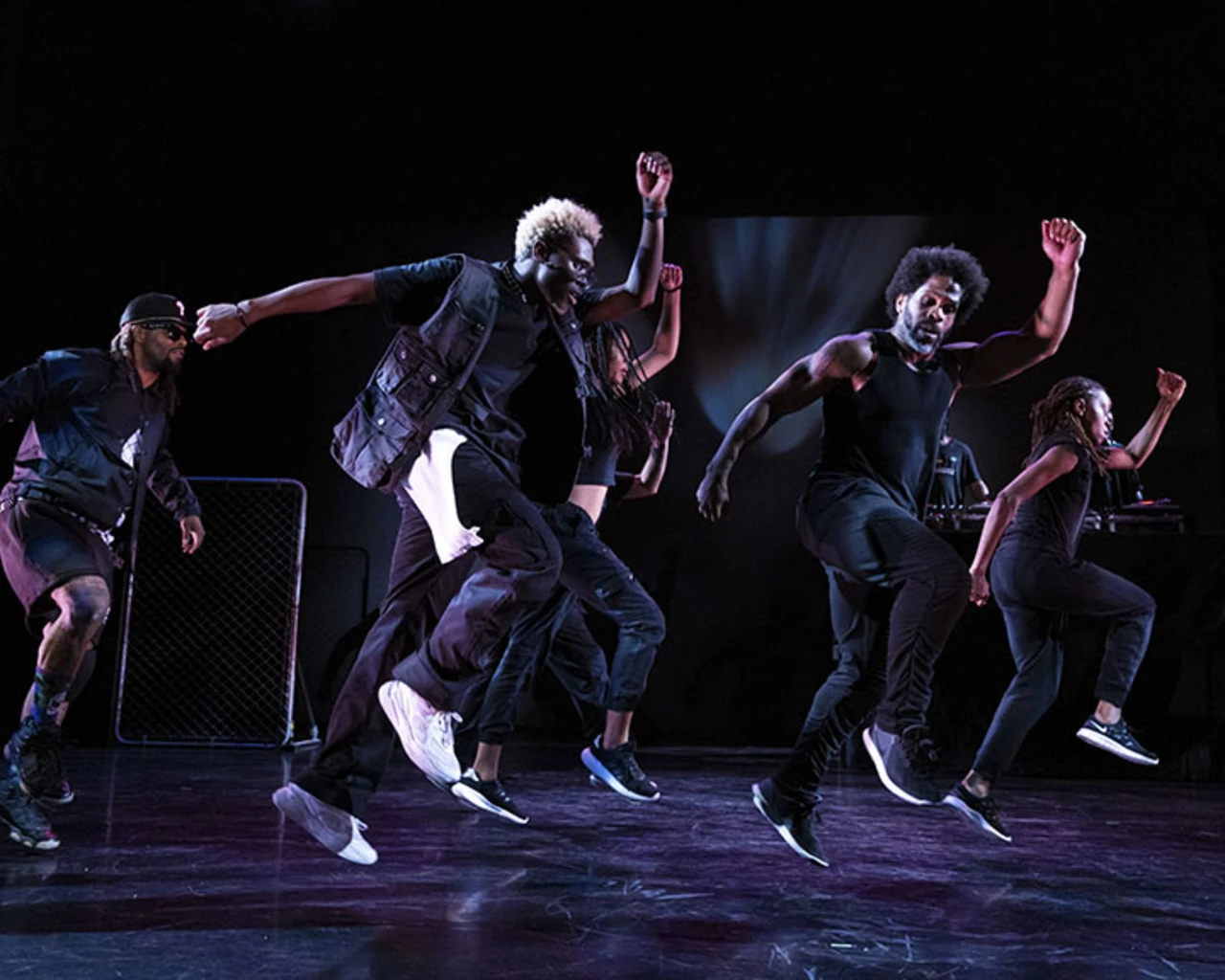 Rennie Harris Puremovement, Rome &amp; Jewels, December 2022, Penn Live Arts. Pew Fellow Rennie Harris is presenting new and repertory dance works for Penn Live Arts’ Rennie Harris in Residence. Photo by JHsu media.&nbsp;
