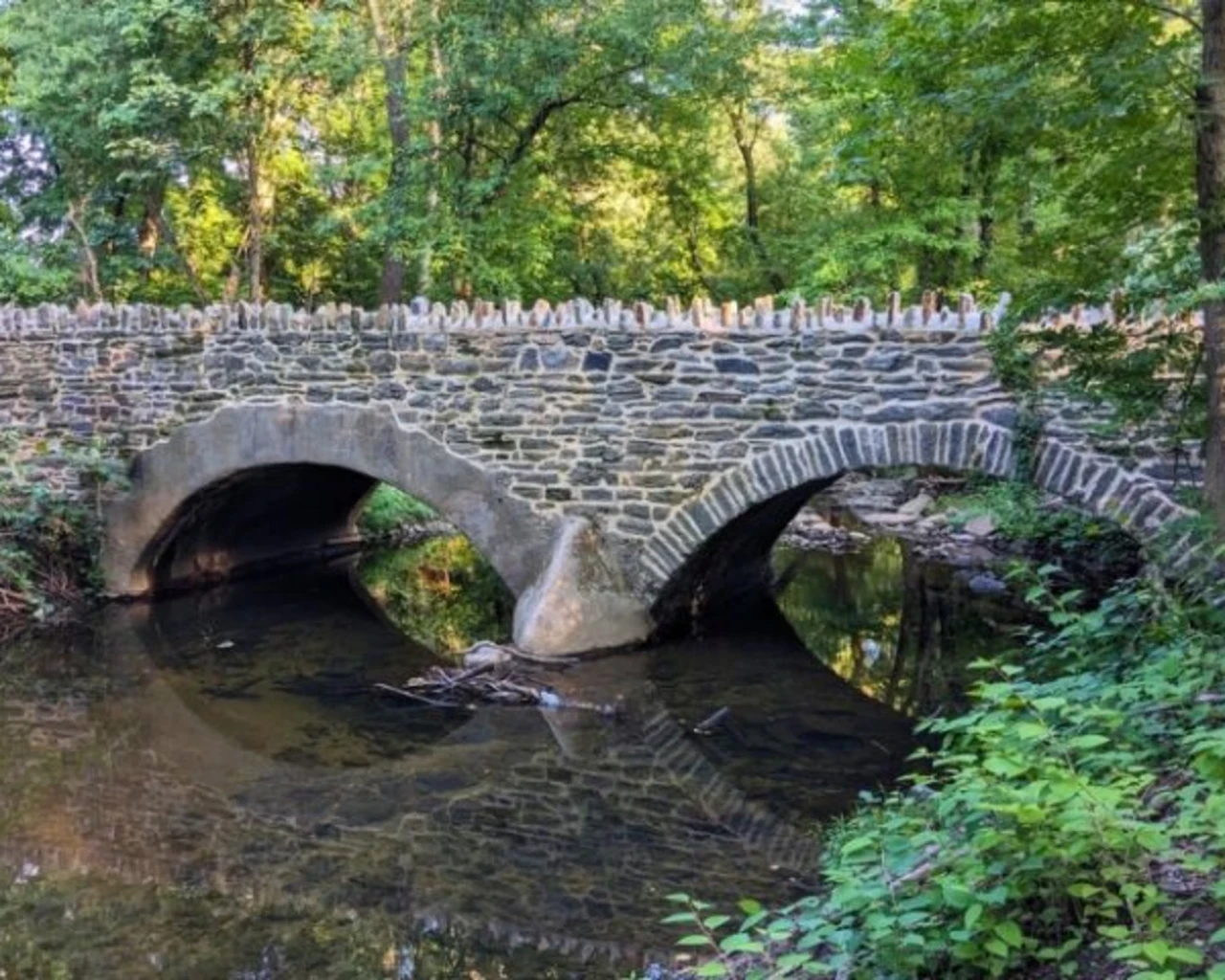 Poquessing Creek. Image courtesy of the Preservation Alliance for Greater Philadelphia.