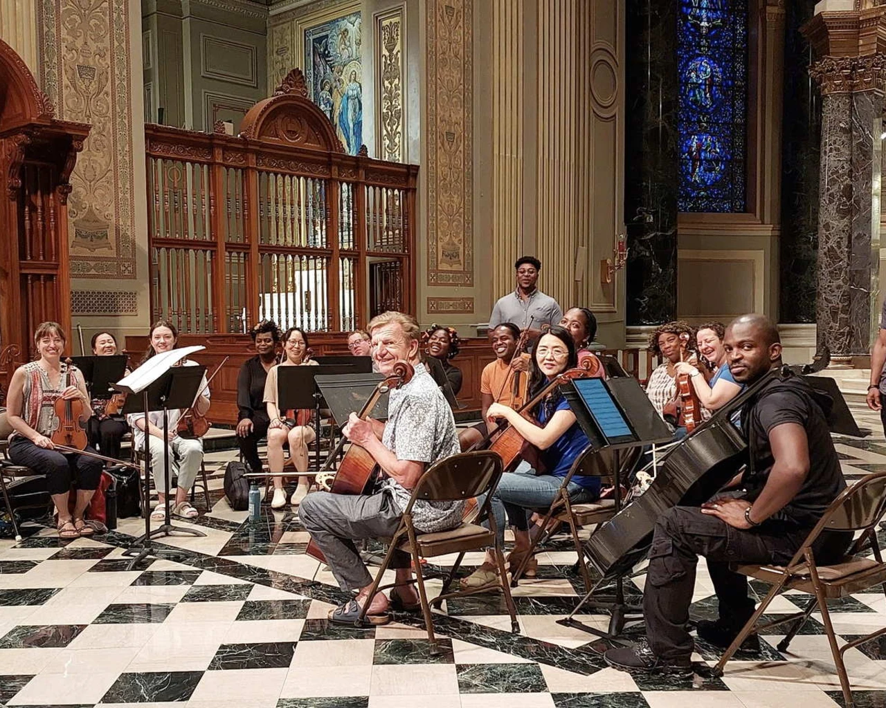 ENGOMA ENTEERA: Classical Music from Uganda performed at Cathedral Basilica of Saints Peter and Paul. Photo by Adam Lesnick.