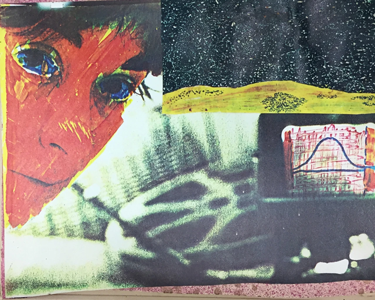 Susan Kleckner, SPK Self Portrait, 1976-77, mixed media.&nbsp;