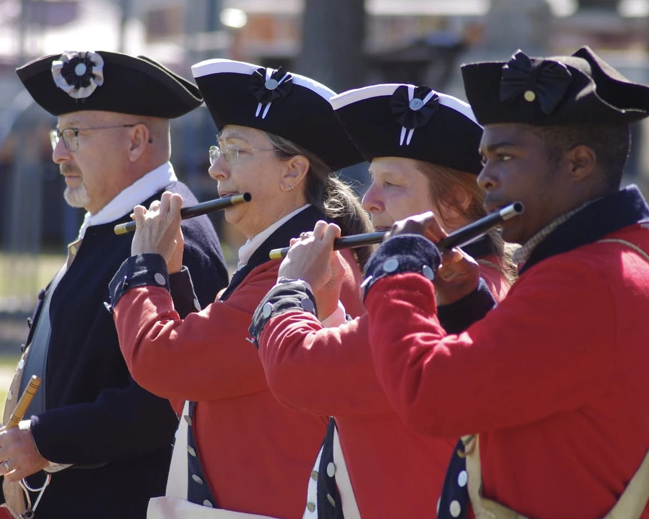 Philadelphia Fife and Drum. Photo by James Winston.