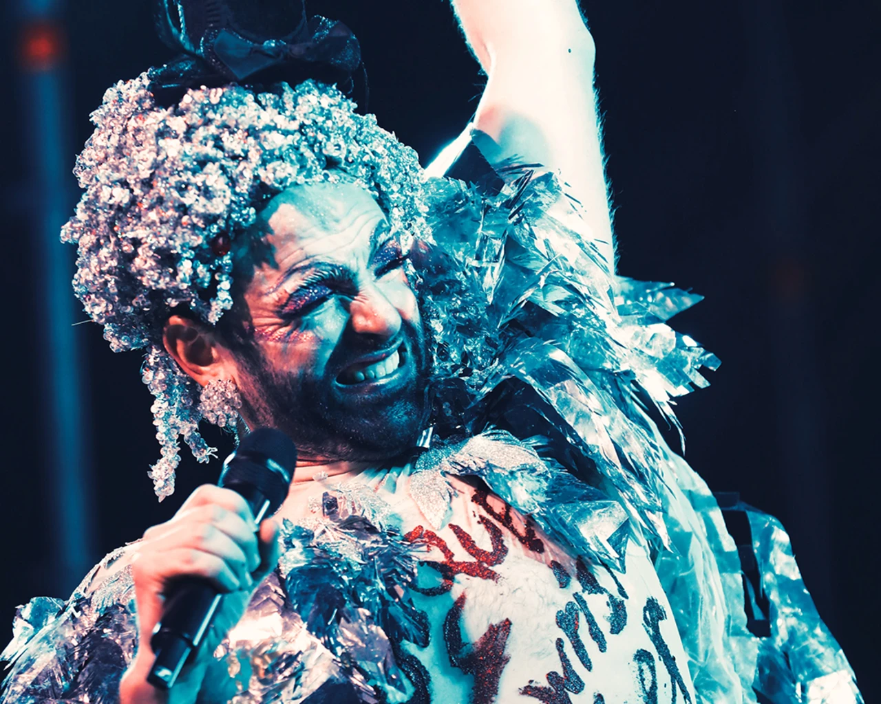 Pew Fellow Rose Jarboe performs at Cabaret Silencio, Mexico City, Mexico, March 5, 2025. Photo by Carolina Dagach Avila.