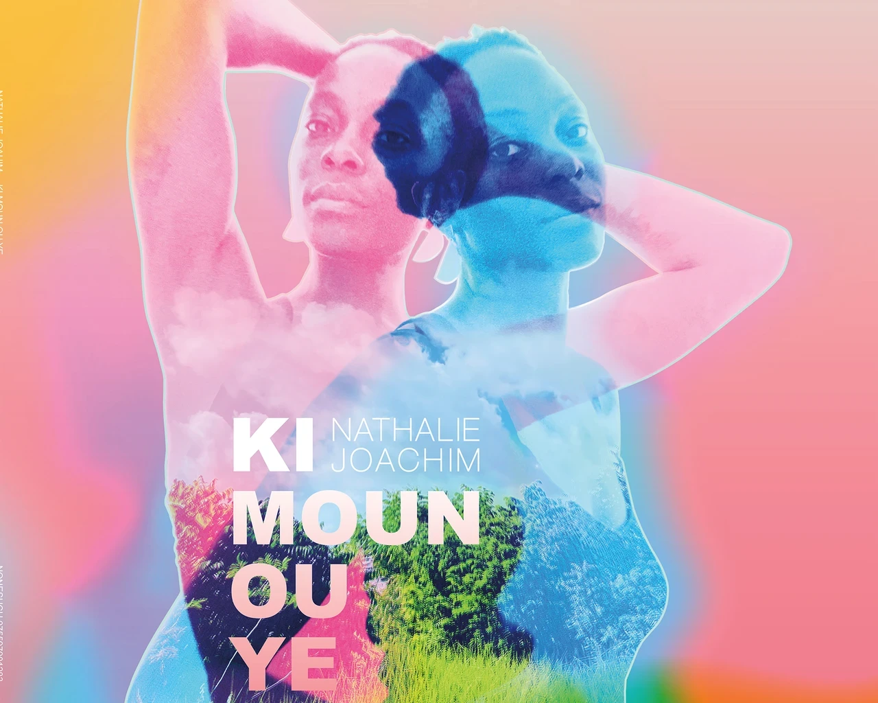 Pew Fellow Nathalie Joachim, Ki moun ou ye, 2024, cover. Artwork by Marion Bolognesi.