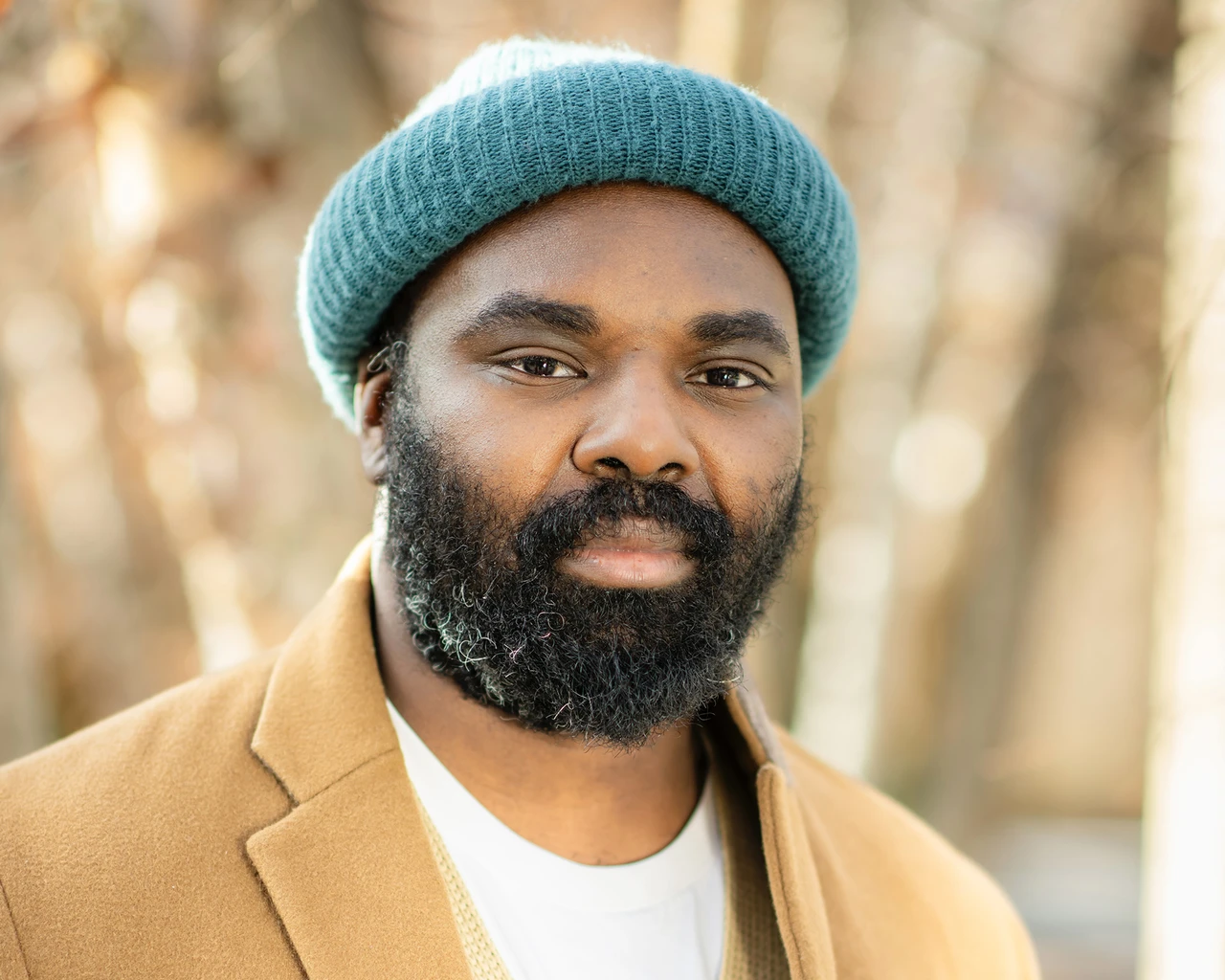 Omar Tate, 2025 Pew Fellow. Photo by Dina Paola Rodriguez.