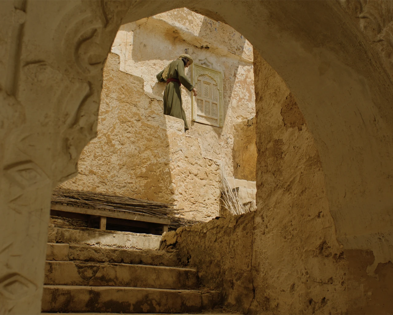 Alaa Eddine Aljem,&nbsp;The Travels of Ibn Jubayr,&nbsp;film still, 2025.