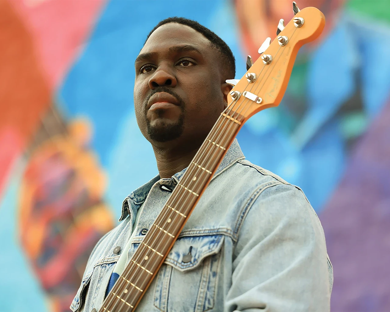 Derrick Hodge, Grammy Award winner, bass guitarist, and music director. Photo by Kevin Mohatt.