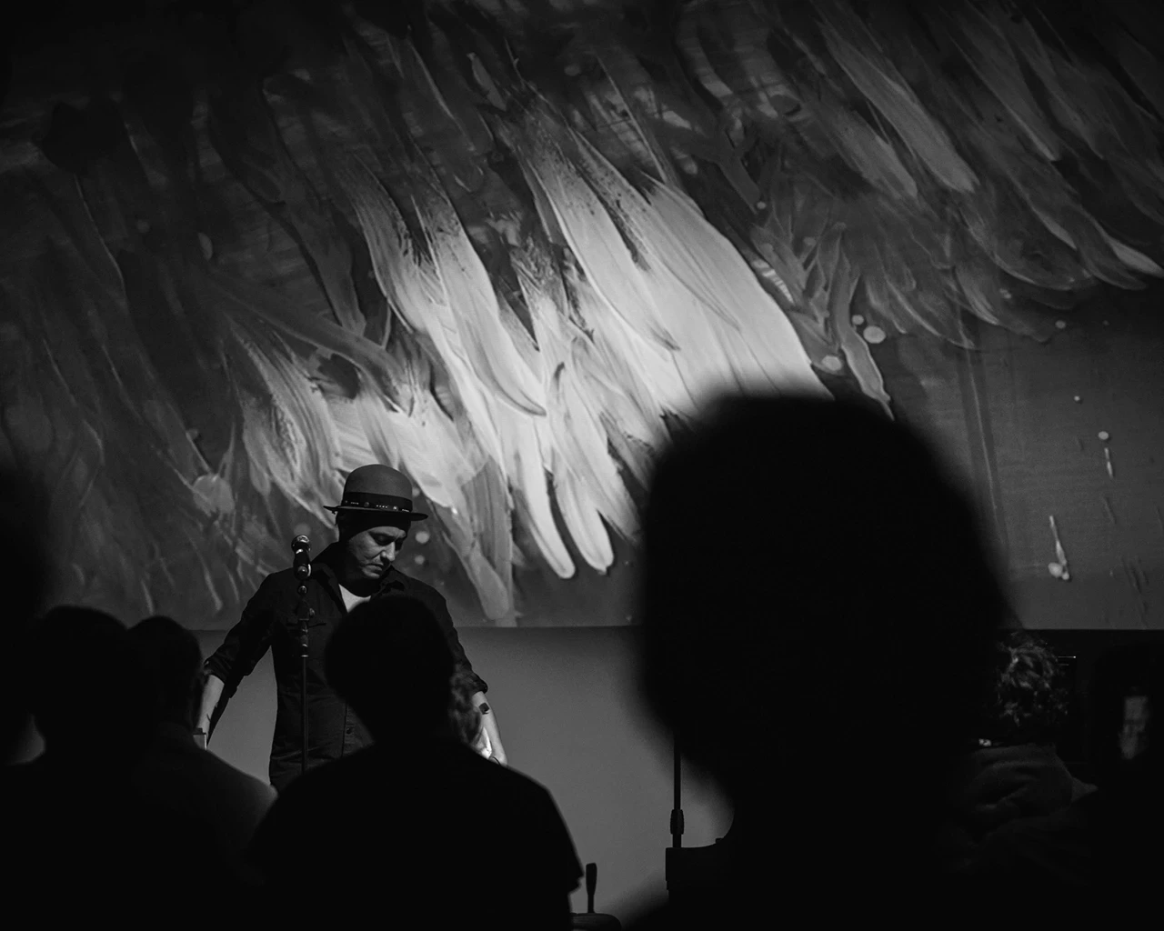 Zachariah Julian, Project Obtuse, part of We Are The Seeds' Beyond Glass Cases. Photo by Max McDonald.