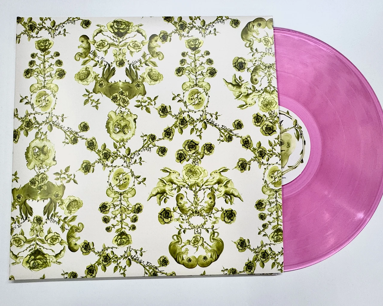 Rose Jarboe, The Rose Garden, 2024, vinyl record and booklet, Fabric Workshop and Museum. Photo by The Pew Center for Arts &amp; Heritage.