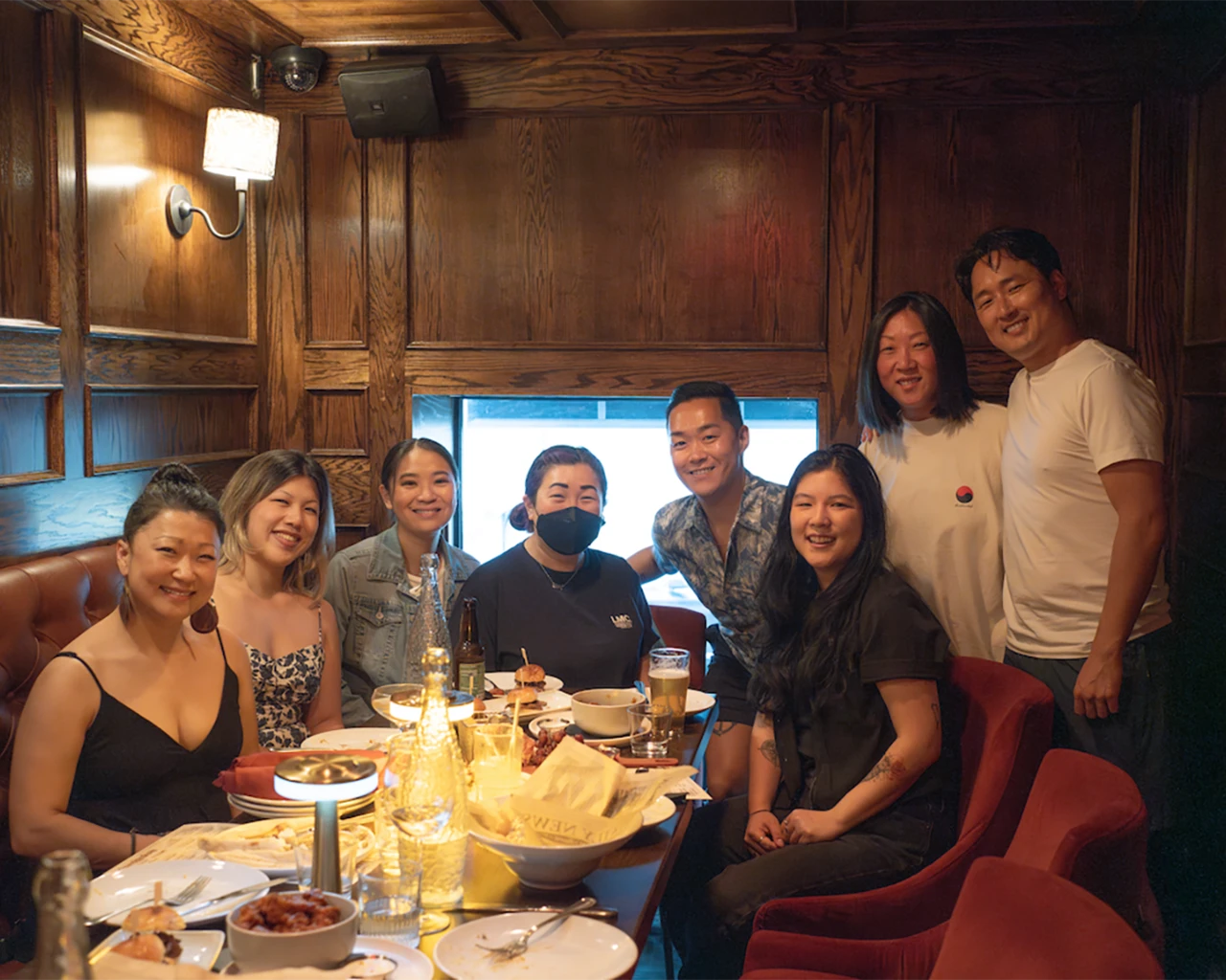 Adoptee roundtable at Theatre Horizon’s Wishing To Grow Up Brightly, 2024. Photo by Matt Burkhartt.&nbsp;