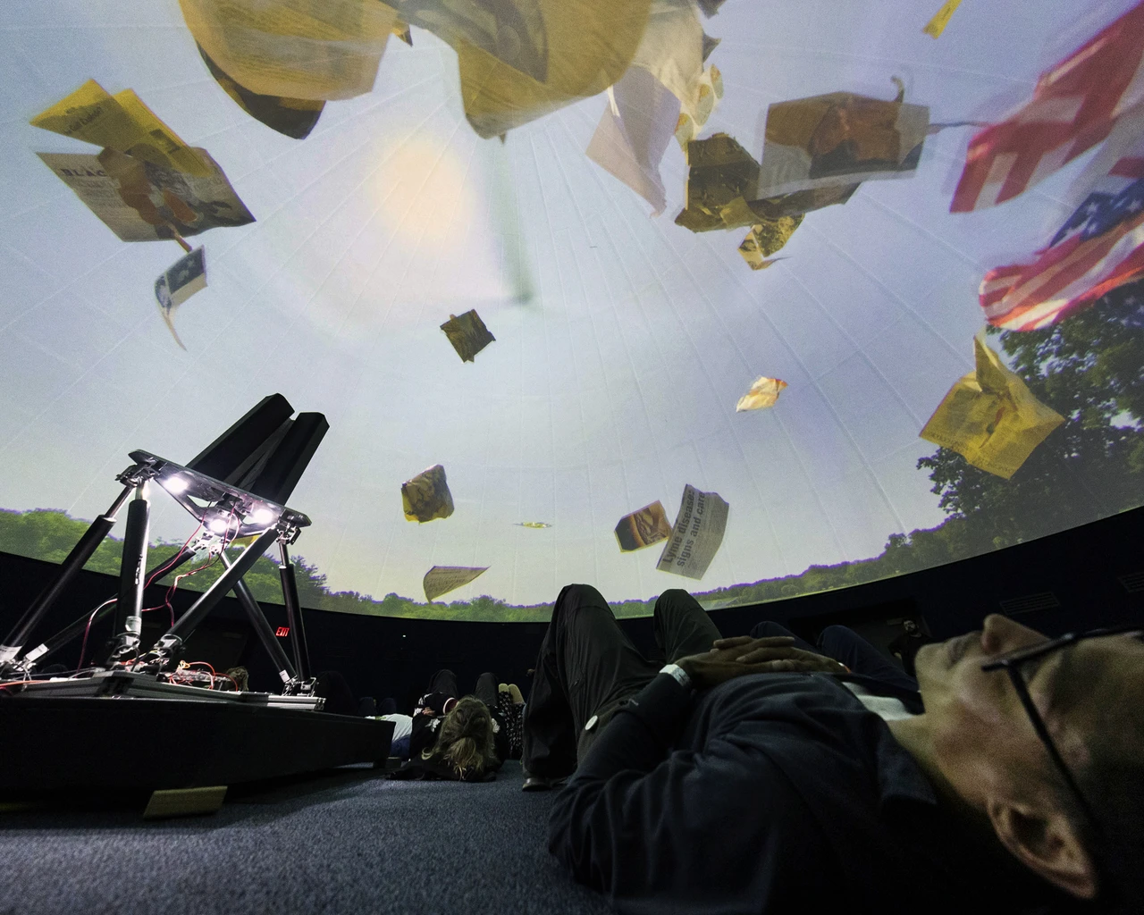 Michelle Lopez's Pandemonium, October 3, 2025 at The Fels Planetarium of The Franklin Institute. Photo by Ryan Collerd.