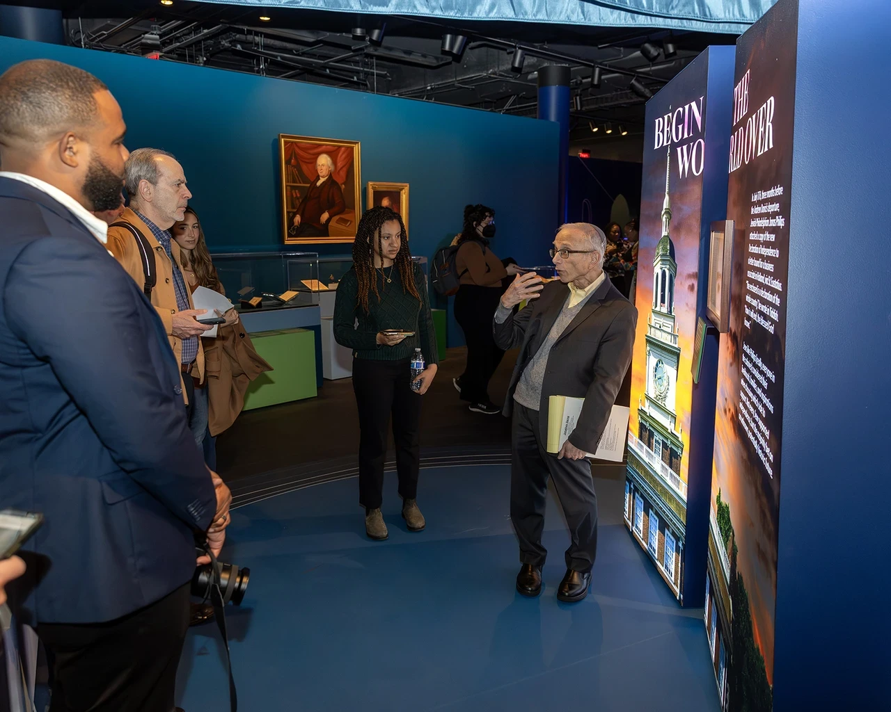 The First Salute: An Untold Story of the American Revolution at the Weitzman National Museum of American Jewish History, 2026. Photo by Christopher Brown&nbsp; / Shoot From Within Photography.&nbsp;