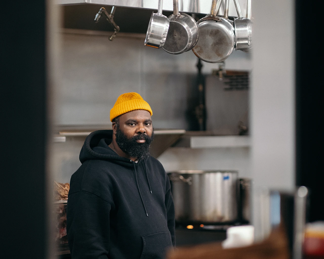 Omar Tate, 2025 Pew Fellow. Photo by David Evan McDowell.