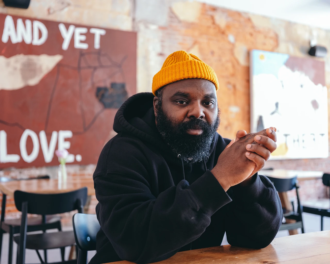 Omar Tate, 2025 Pew Fellow. Photo by David Evan McDowell.