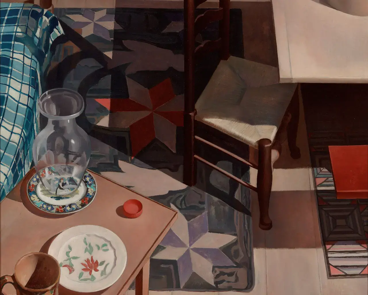 Charles Sheeler (1883-1965), American Interior, 1934, oil on canvas, 32 &frac12; x 30 in. Photo courtesy of Yale University Art Gallery.