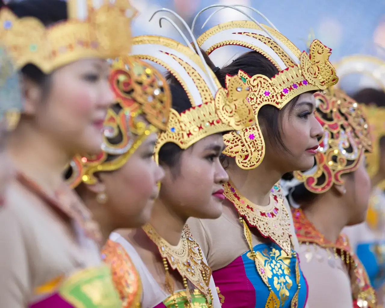 Dance troupe from Modero Dance, founded by Indonesian dance artist Sinta Penyami Storms. Photo courtesy of Modero Dance.