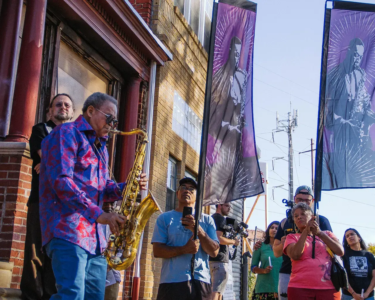 Odean Pope, Coltrane Celebration, 2017. Photo courtesy of the artist.