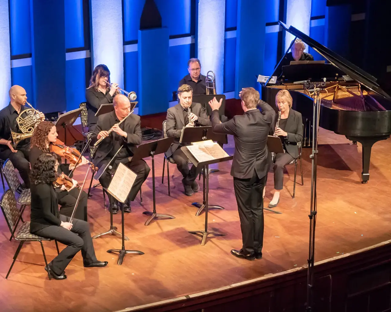 Orchestra 2001's performance of The Yellow Shark at World Café&nbsp;Live. Photo by Sharon Torello.