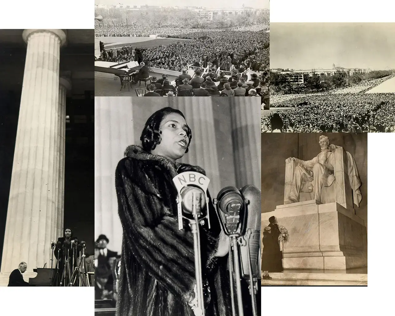 "Chronicling Resistance, Enabling Resistance,"&nbsp;Marian Anderson Collection of Photographs, Ms. Coll. 198 (five images), 1898-1992. Photos courtesy of University of Pennsylvania Libraries.University of Pennsylvania Libraries.