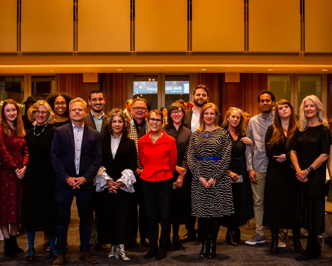 The Pew Center for Arts &amp; Heritage staff. Photo by Ashley Smith of Wide Eyed Studios.