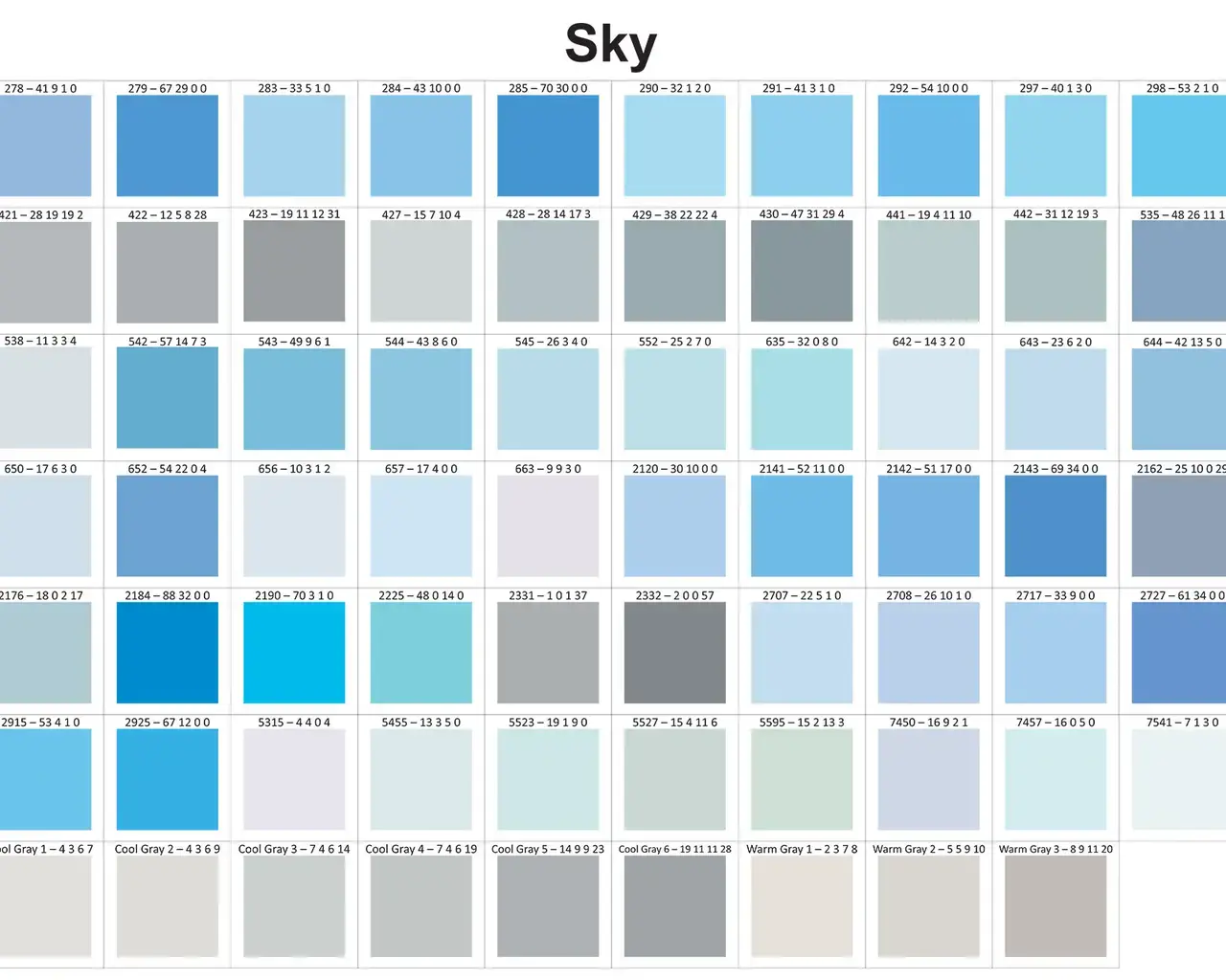 Spencer Finch commission, When You Look on the River and Sky, Pantone color grid, 2019. On view May 12–September, 2019. Photo courtesy of University of Pennsylvania Libraries.