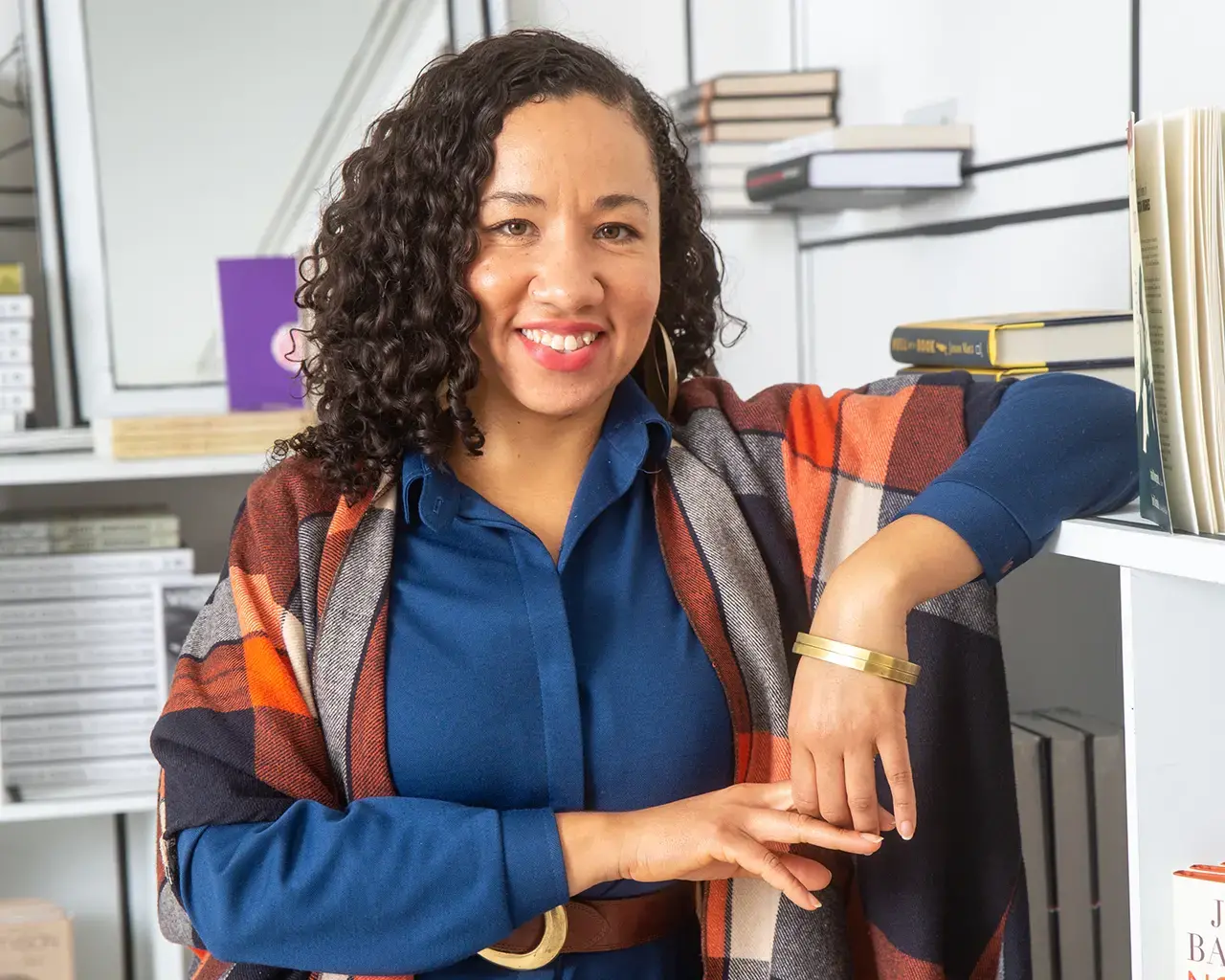 Camille Acker, 2022 Pew Fellow. Photo by Neal Santos.