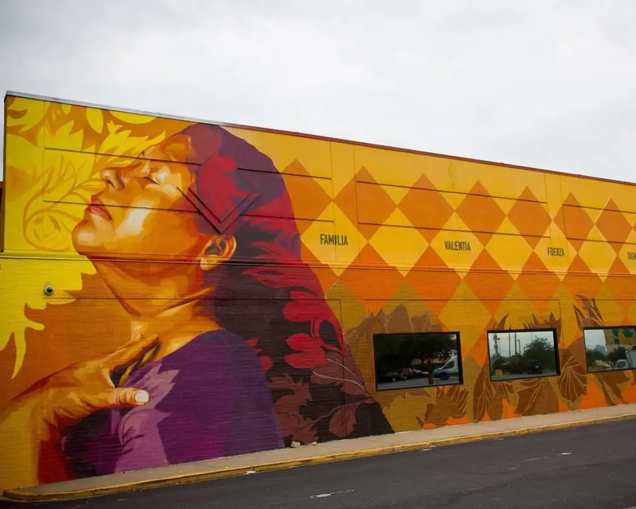 Michelle Angela Ortiz, Living Walls, The City Speaks project. Photo courtesy of the artist.