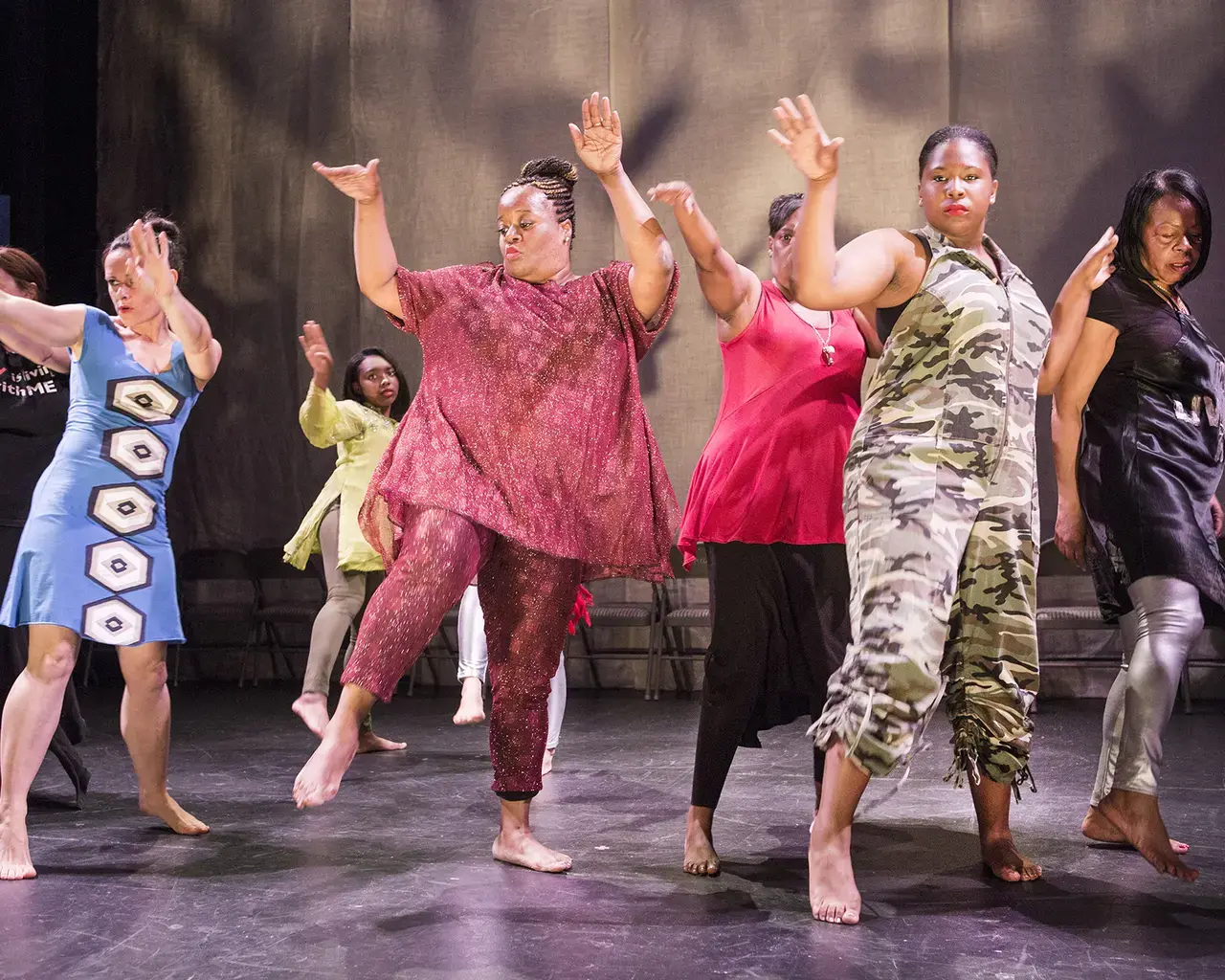 The Medea Project, Birthright,&nbsp;directed by Pew Fellow&nbsp;Rhodessa&nbsp;Jones, 2015, performed at the Brava Theater Center, San Fransico, CA. Photo by David Wilson.