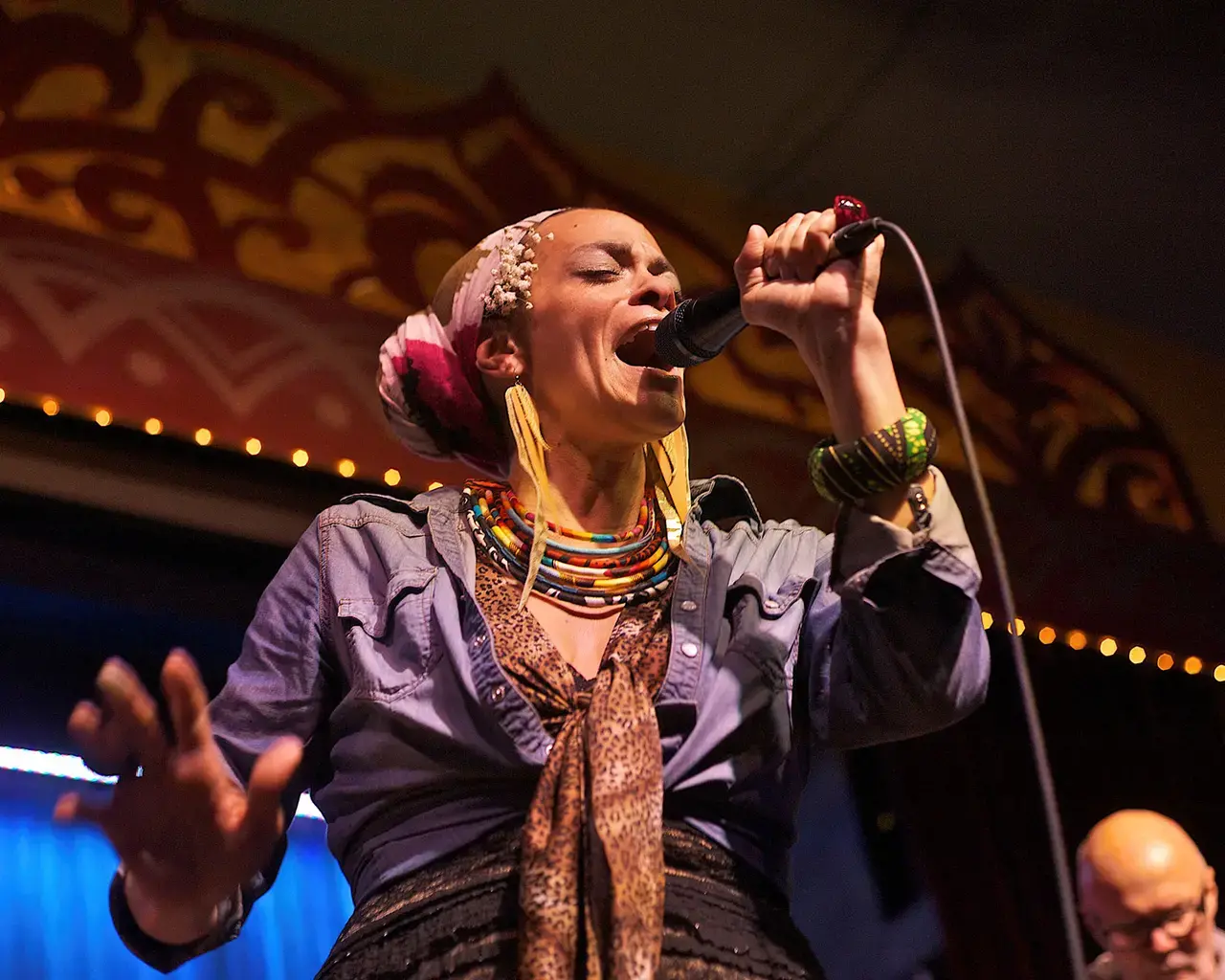 Ursula Rucker, 2018 Pew Fellow. Photo by Sven Frenzel.&nbsp;