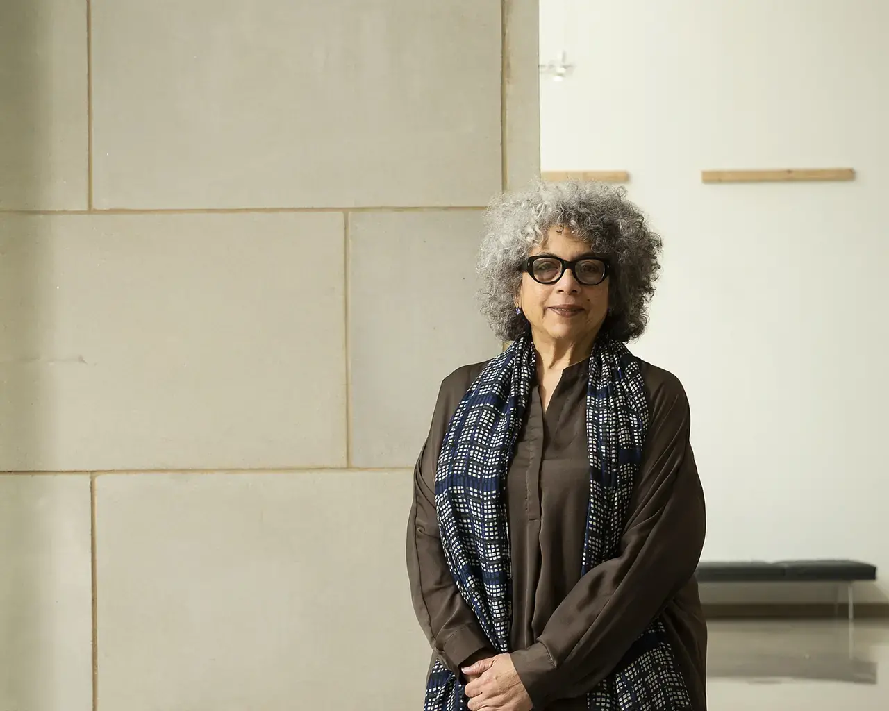 Linda Earle, 2021 Visiting Scholar. Photo by Joseph V. Labolito/Temple University.