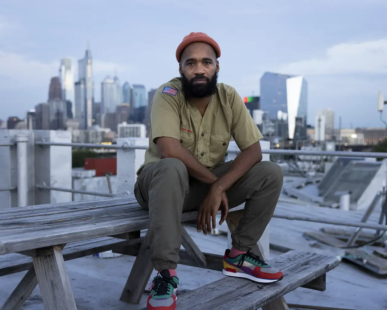 Rashid Zakat, 2021 Pew Fellow. Photo by Ryan Collerd.