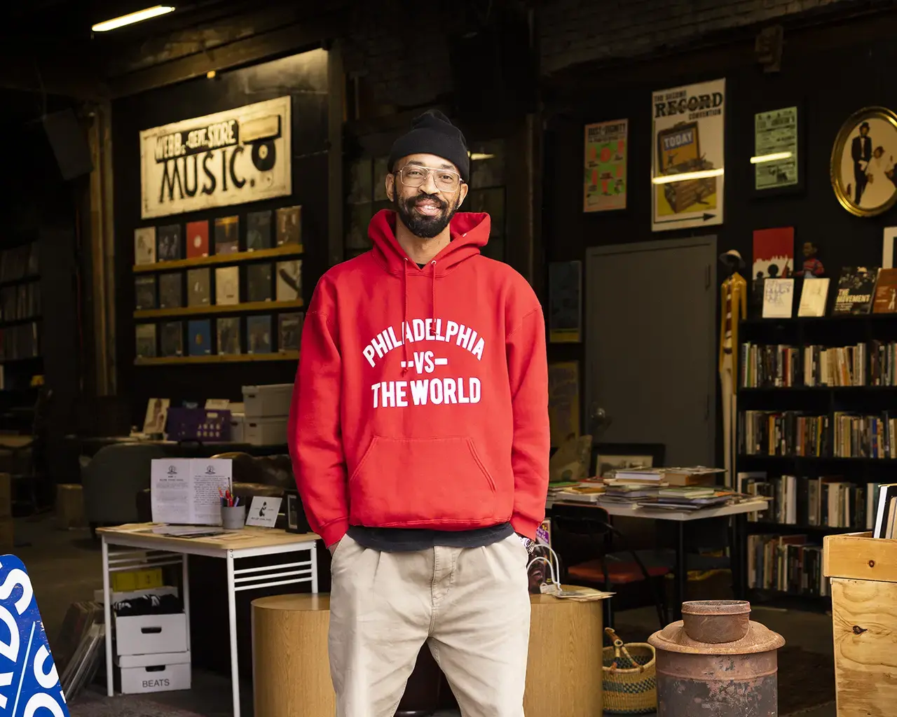 Rich Medina, 2021 Pew Fellow. Photo by Ryan Collerd.