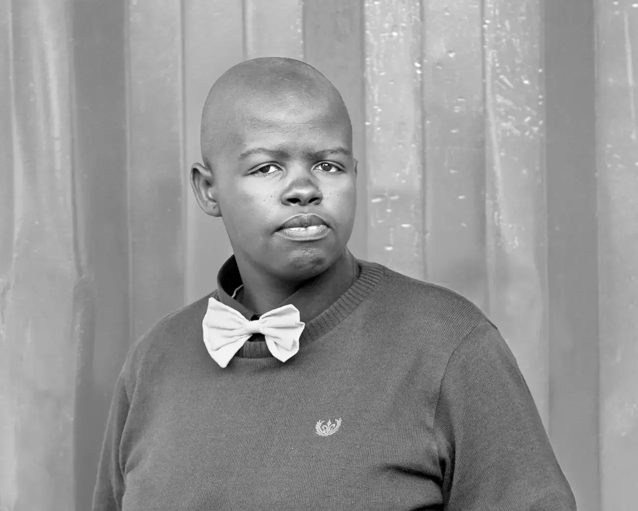 Zanele Muholi, Lungile Cleo Dladla, 2011, KwaThema Community Hall, Springs, Johannesburg. Part of the 8-year collaborative project Faces and Phases. Photo courtesy of the artist.