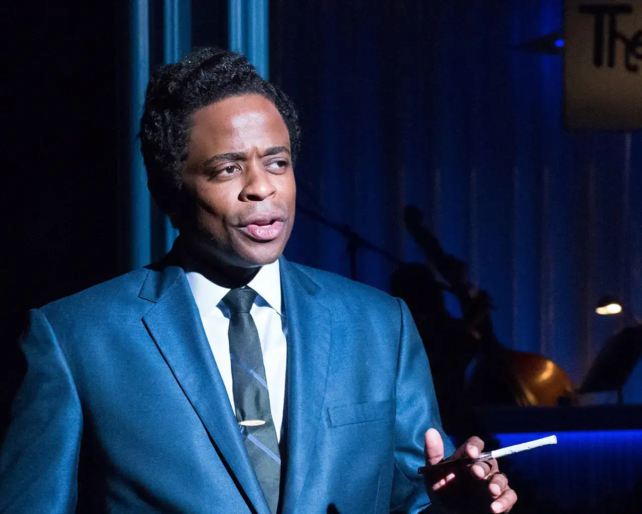 Dulé Hill in Lights Out: Nat “King” Cole, presented by People’s Light. Photo by Mark Garvin.