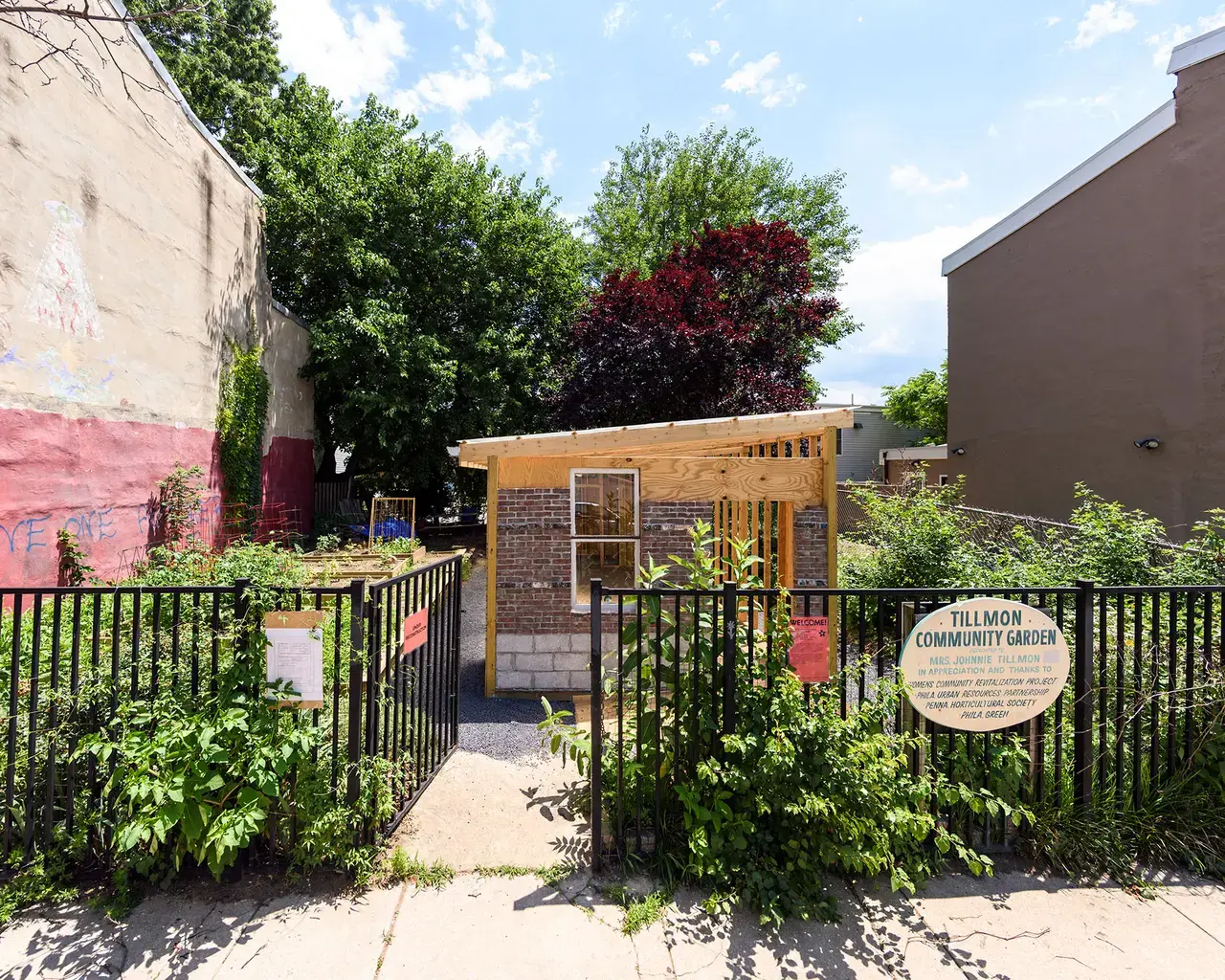 Philadelphia Assembled, &ldquo;Blueprint for a Just Neighborhood.&rdquo; Photo by Tim Tiebout.