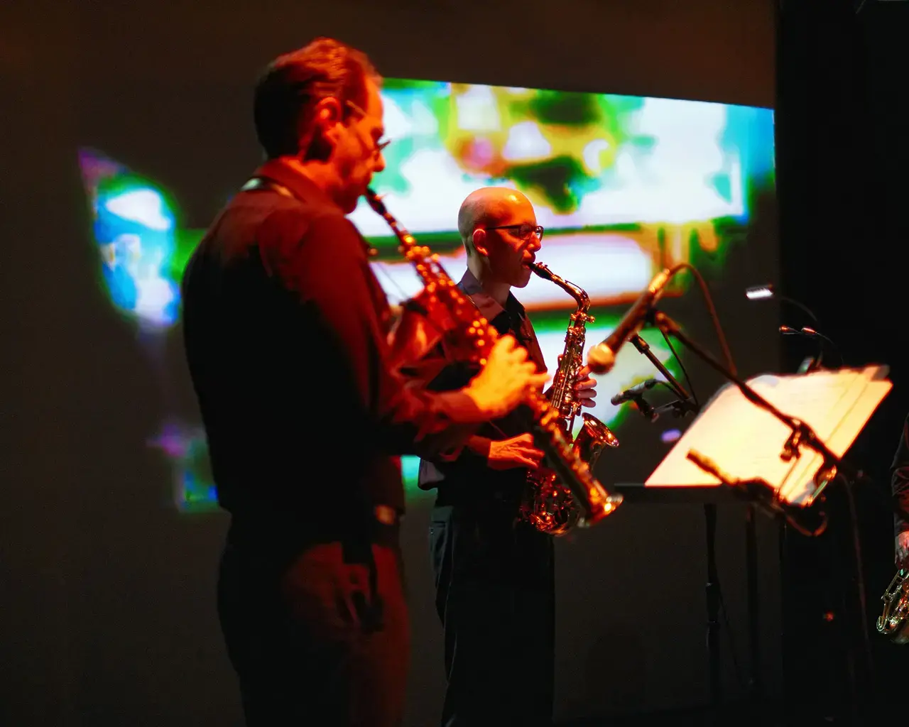 PRISM Quartet, Breath Beneath, 2017. Photo by Jon Rohrer.