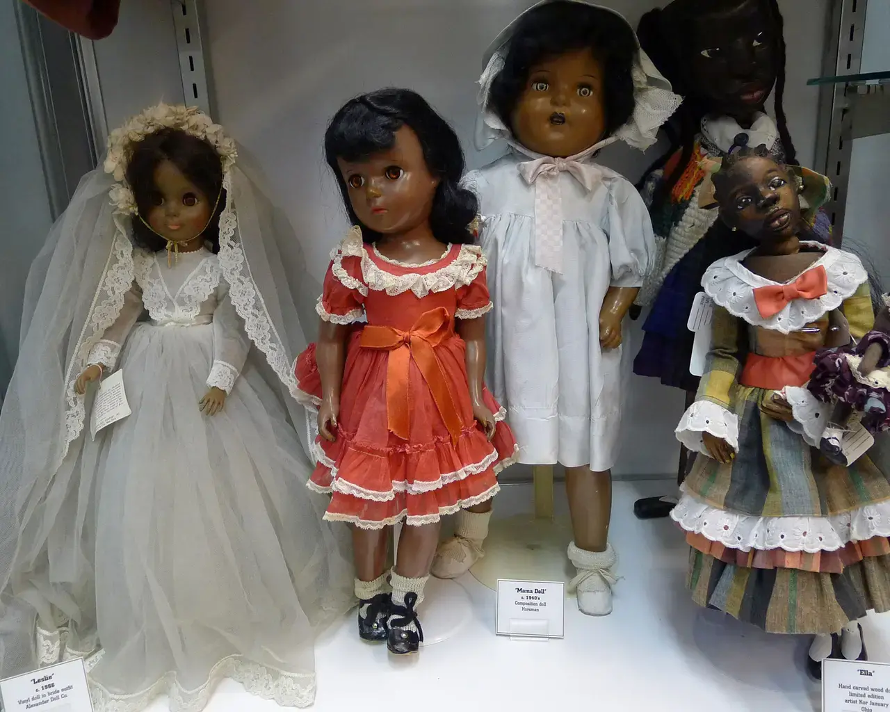 Installation view, African American Doll Museum. Photo courtesy of Temple Contemporary.