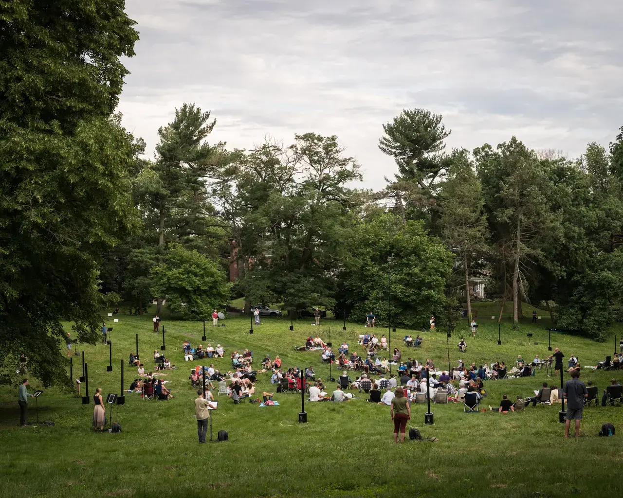 The Crossing, June 2021, Awbury Arboretum. Photo by John C. Hawthorne.