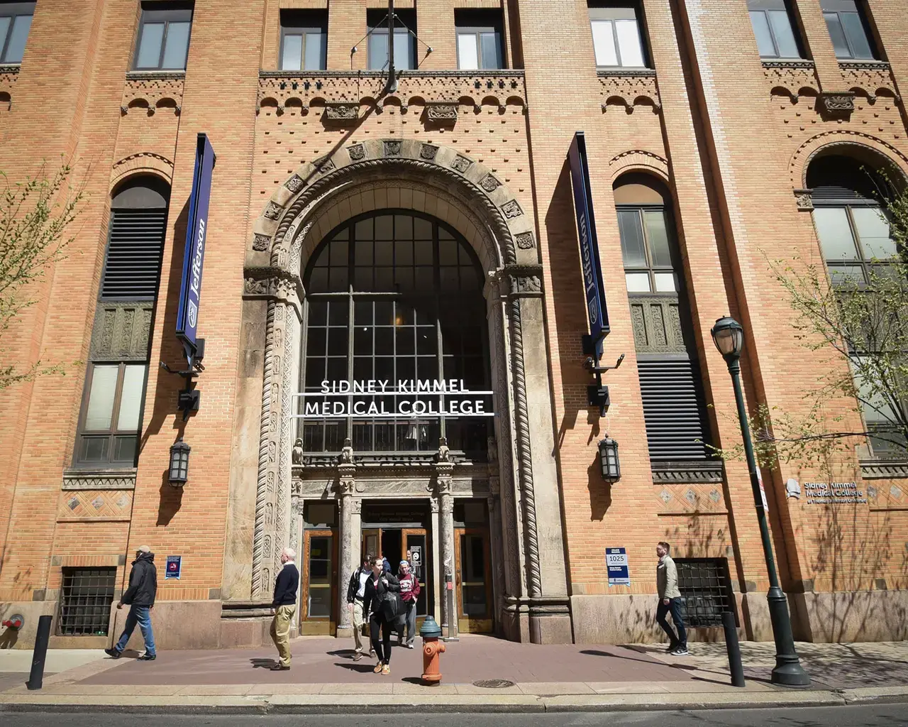 Thomas Jefferson University, established in 1824. Photo courtesy of Thomas Jefferson University Photography Services.