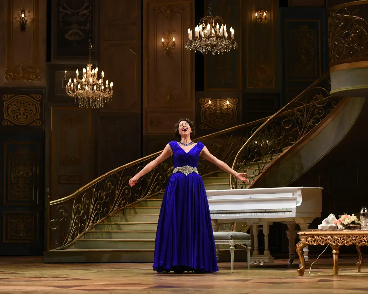 Opera Philadelphia presents Verdi&rsquo;s La Traviata. Photo by Kelly &amp; Massa.