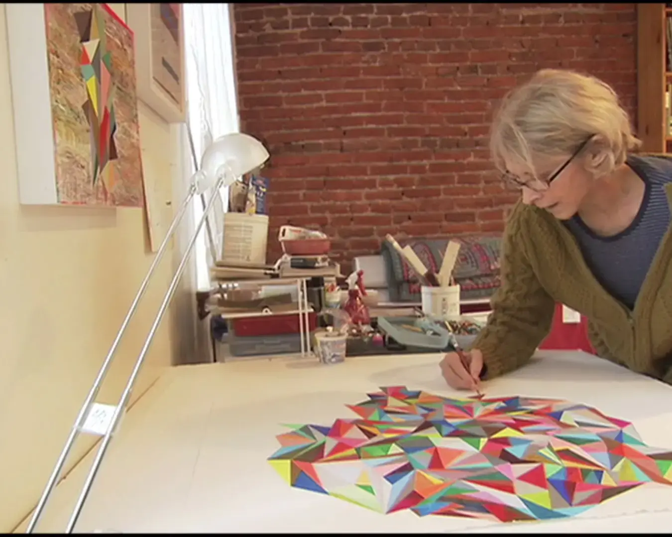 Anne Seidman. Still from Seidman&#39;s Pew Fellow short film, directed by Glenn Holsten.
