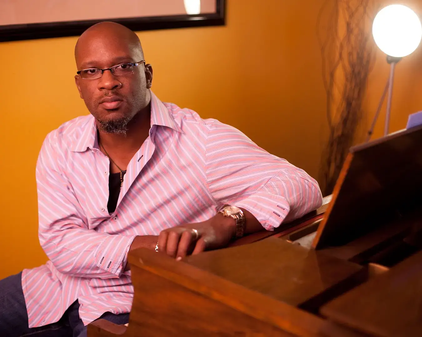 Orrin Evans, 2010 Pew Fellow. Photo by Colin Lenton.