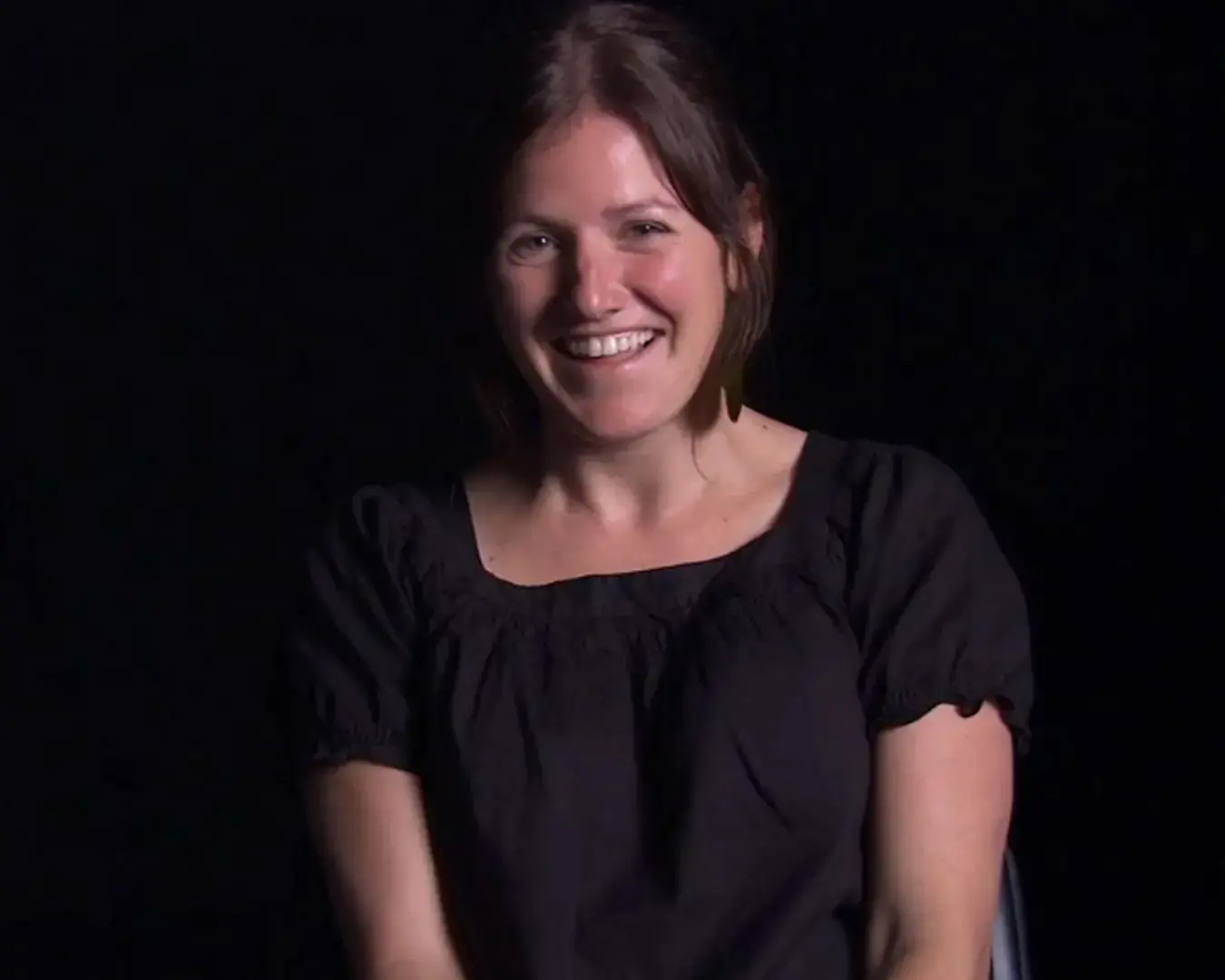 Sarah Gamble, 2009 Pew Fellow. Still from Gamble's Pew Fellow short film, directed by Glenn Holsten.