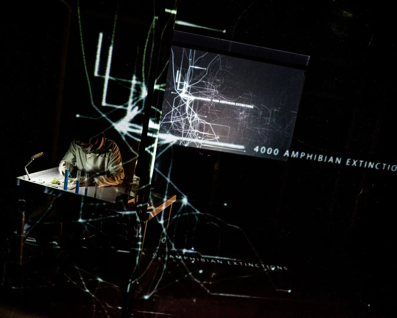 Gideon Turner in The Lamellar Project. Photo by Alex Harvery-Brown