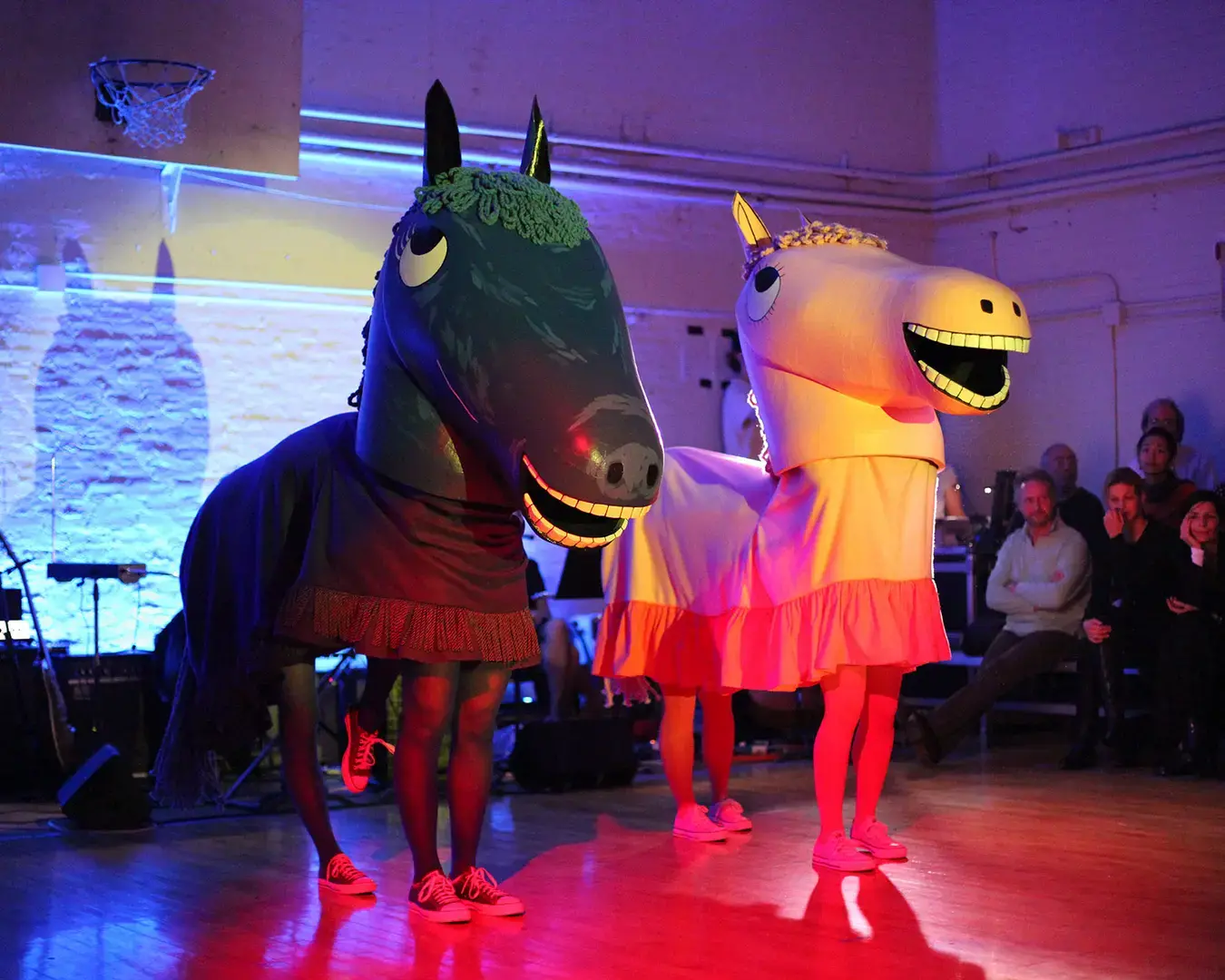 Mike Kelley, Extracurricular Activity Projective Reconstruction #32, Plus, a Performa commission, curated by Mark Beasley. Photo by Paula Court. Courtesy of Performa.